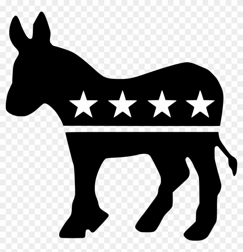 1000 X 989 5 - Democratic Party Logo Png Clipart