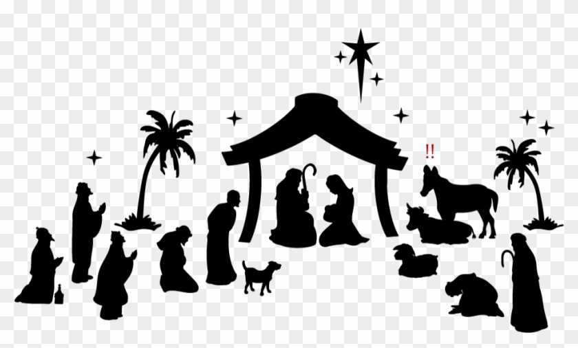 Nativity Joy To The World Clipart