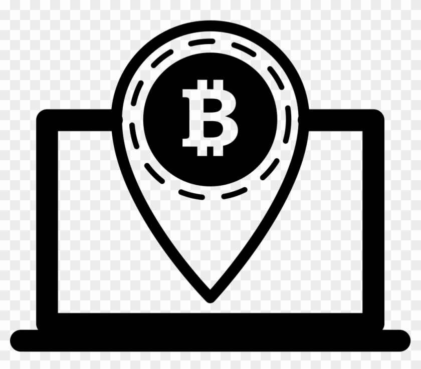 Bitcoin Symbol Placeholder In Laptop Comments - Bitcoin Clipart