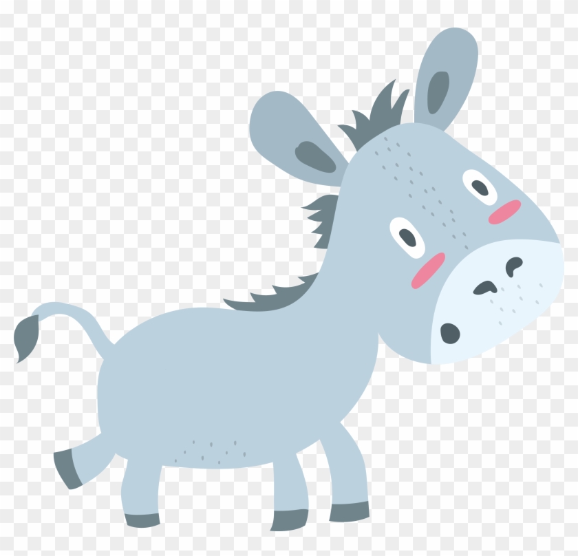 Donkey Clipart Little Donkey - Donkey - Png Download #301010