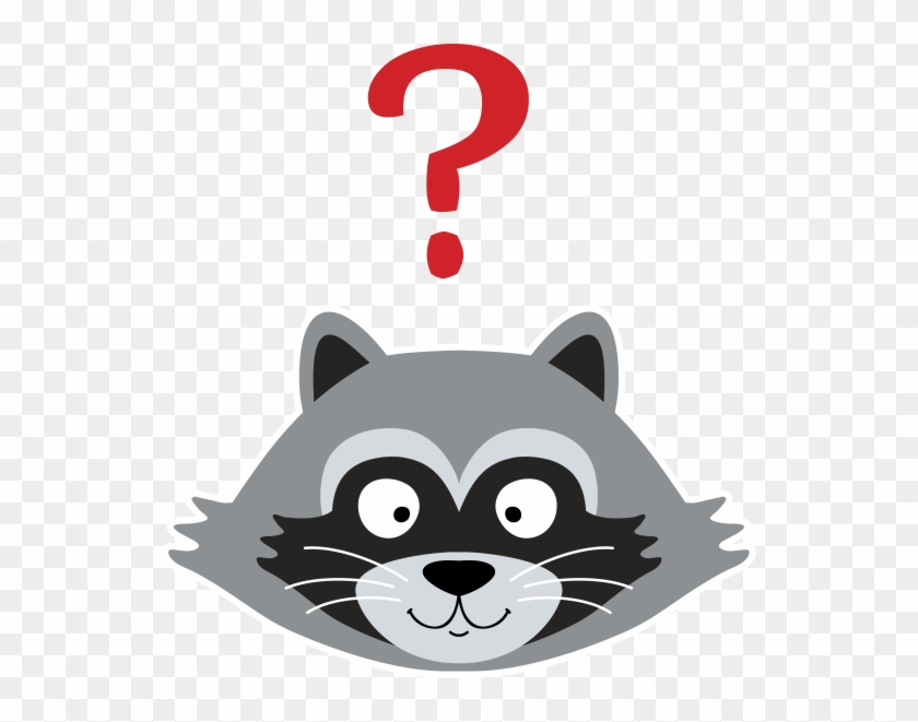 545 X 581 2 - Raccoon Head Clipart - Png Download