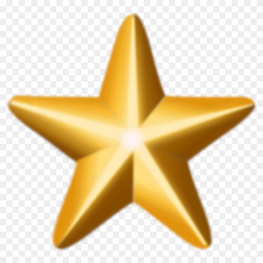 Award Star - Star Gold Png Clipart #301115