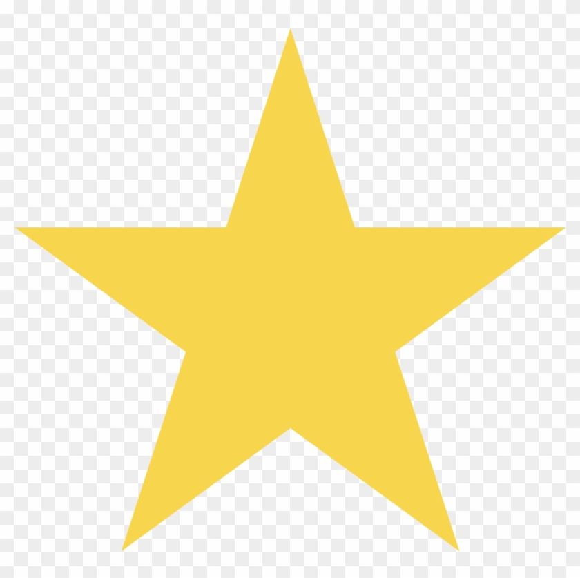 File - Gold Star - Svg - Yellow Star Transparent Background Clipart