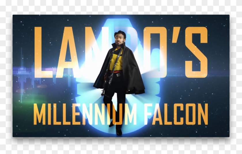 Image Media For Lando's Millennium Falcon - Poster Clipart