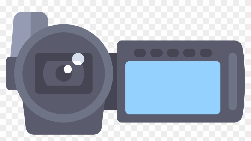 Digital Electronics Camcorder Icon - Cartoon Video Camera Clipart - Png Download