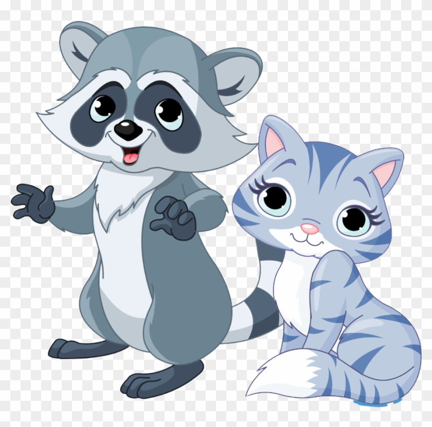 945 X 945 4 - Raccoons Cartoon Clipart #301479