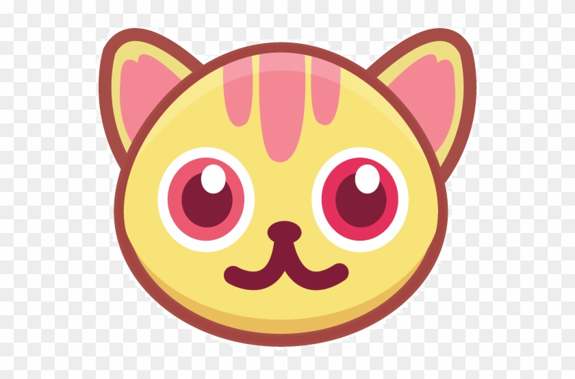 Cute Cat Face Png Clipart