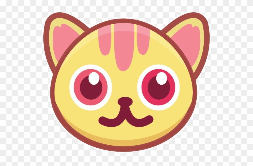 Cute Cat Face Png Clipart #301484