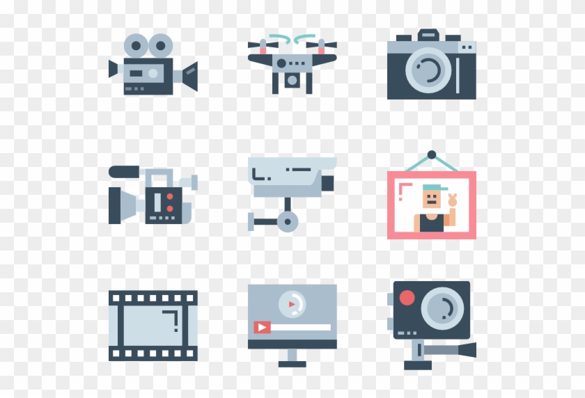 Video Camera - Graphic Design Clipart