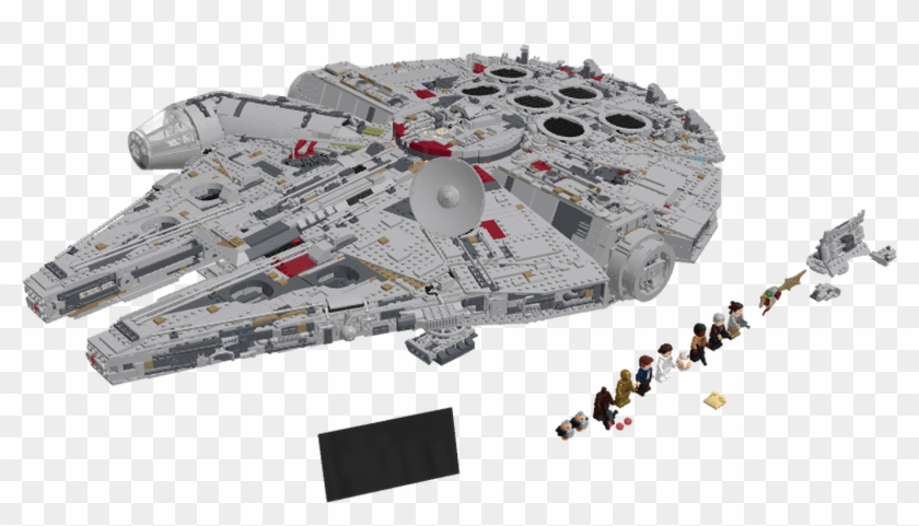 75192 Millennium Falcon Ldd File Clipart