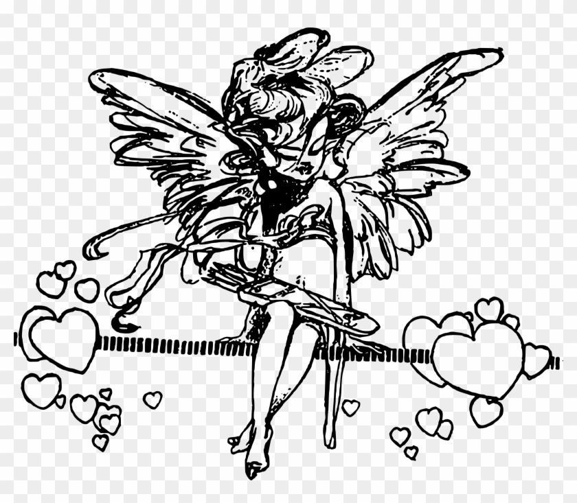 This Free Icons Png Design Of Lady Cupid Clipart