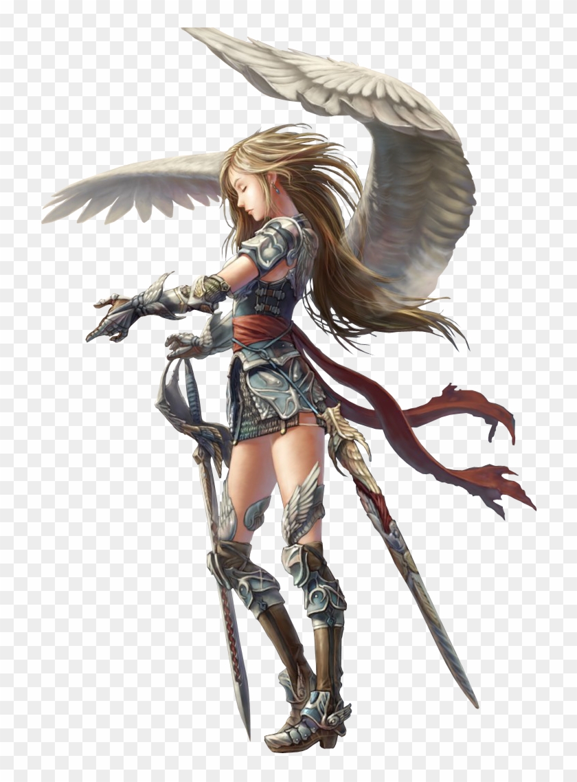 Fantasy Angel Png Image - Warrior Angel Clipart #301824