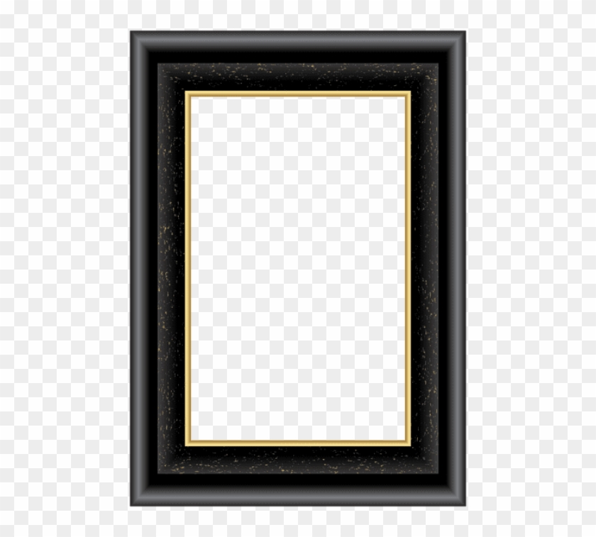 Free Png Best Stock Photos Black Decorative Frame Png - Picture Frame Clipart #301897