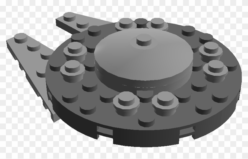 Make Your Own Mini Millennium Falcon On Star Wars Day - Circle Clipart