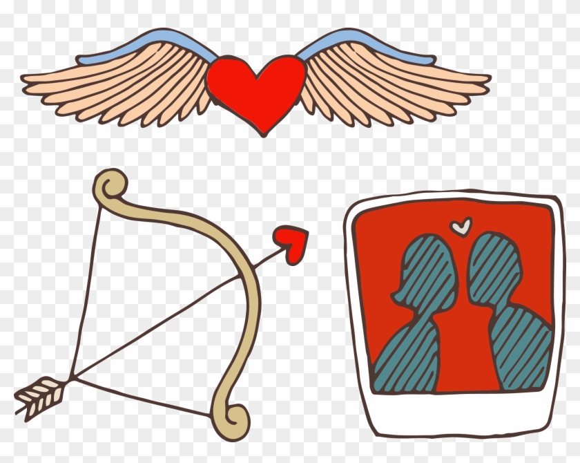 Arrow Cupid Clip Art - Cupid - Png Download