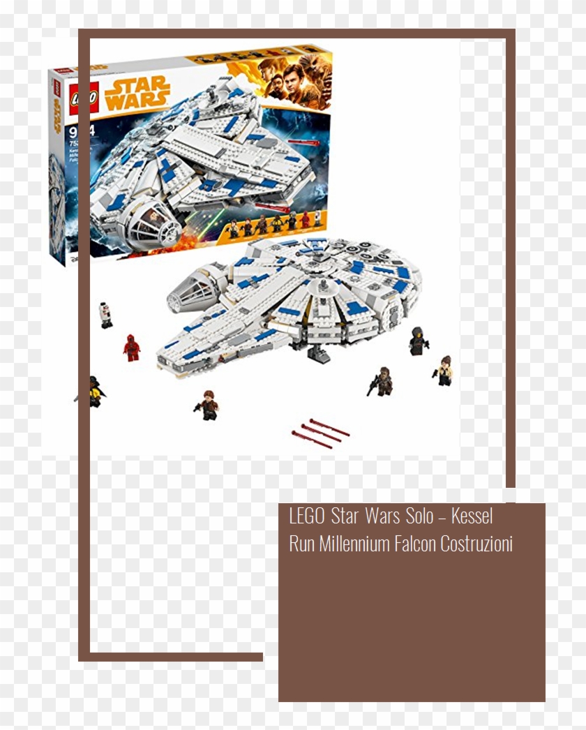 Lego Star Wars Solo Kessel Run Millennium Falcon Costruzioni - Lego Star Wars Millennium Falcon 75212 Clipart #301996