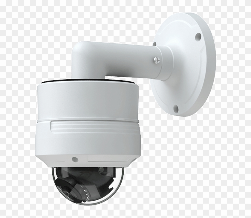 Wall Mount And Junction Box For Fixed Lens Dome Camera Clipart