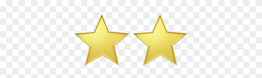 Good 2 Gold Stars - 2 Stars Png Clipart