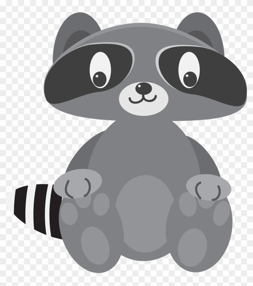 Raccoon Tutorial - Cartoon Clipart
