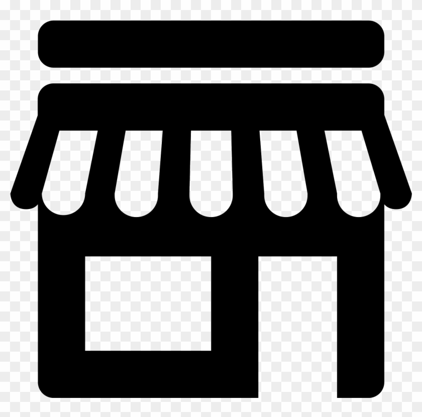 Itu0027s An Icon For Finding Local Shopping - Shop Icon Png Clipart