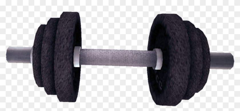 Dead Rising Dumbbell - Transparent Dumbbell Png Clipart #302212