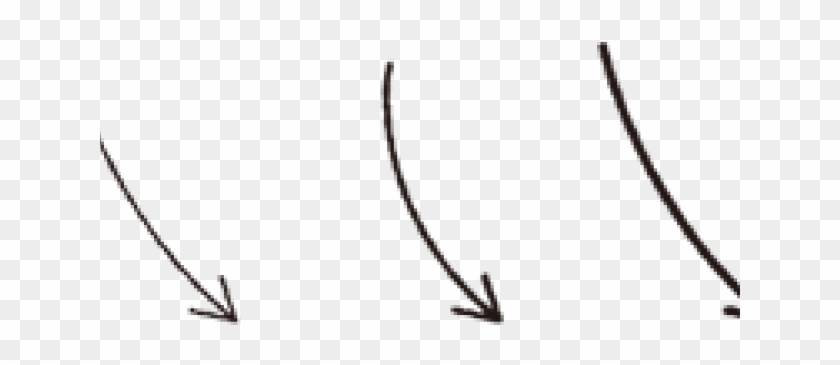 Drawn Arrow Simple Hand - Drawing Clipart