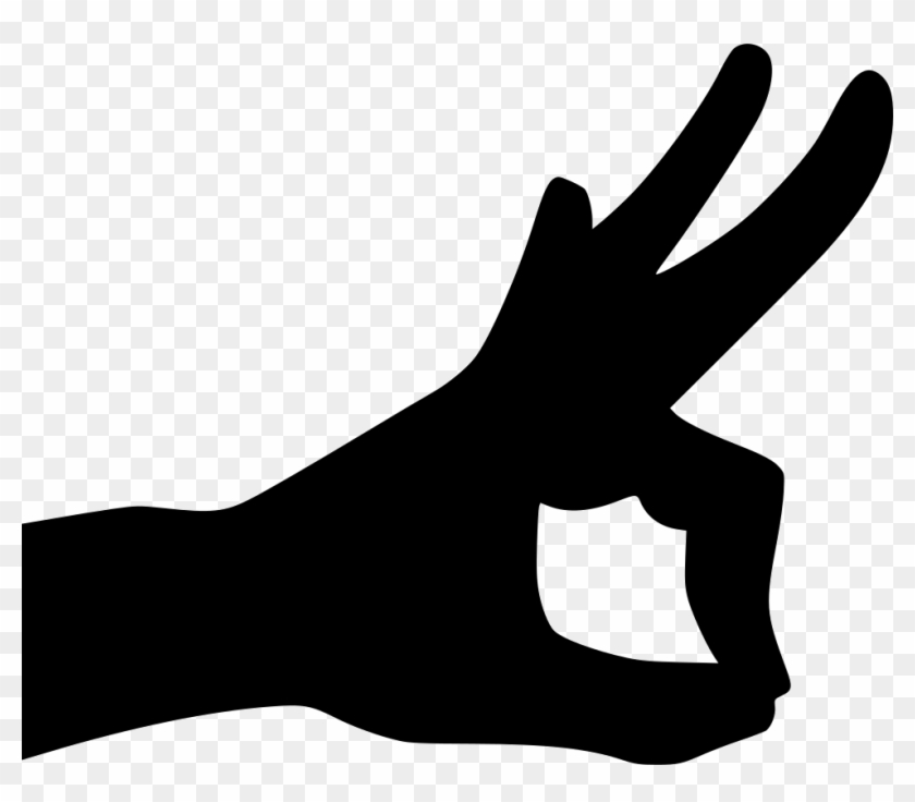 Png File Svg - Ok Sign Finger Icon Transparent Clipart