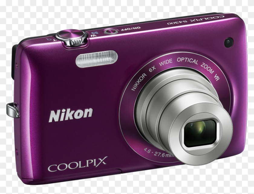 Digital Photo Camera Png Image - Coolpix S4300 Clipart #302360