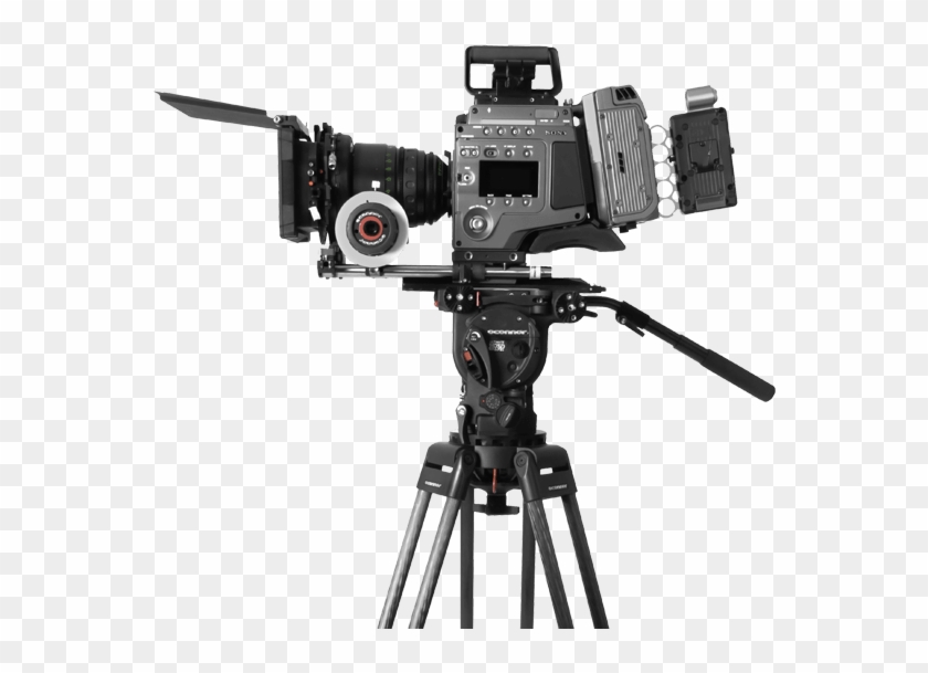 Film Camera Png - Movie Camera On Tripod Png Clipart #302411