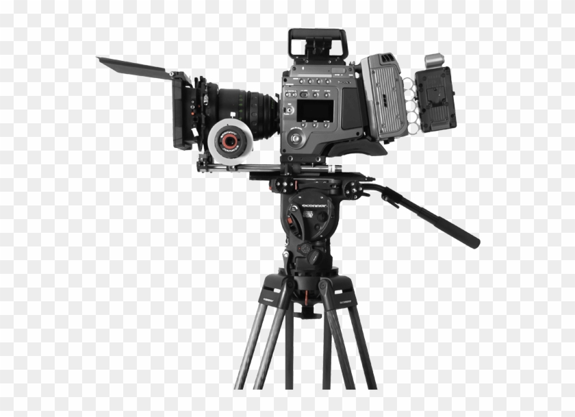 Film Camera Png - Movie Camera On Tripod Png Clipart