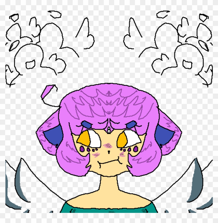 Halo-less Angel - Cartoon Clipart