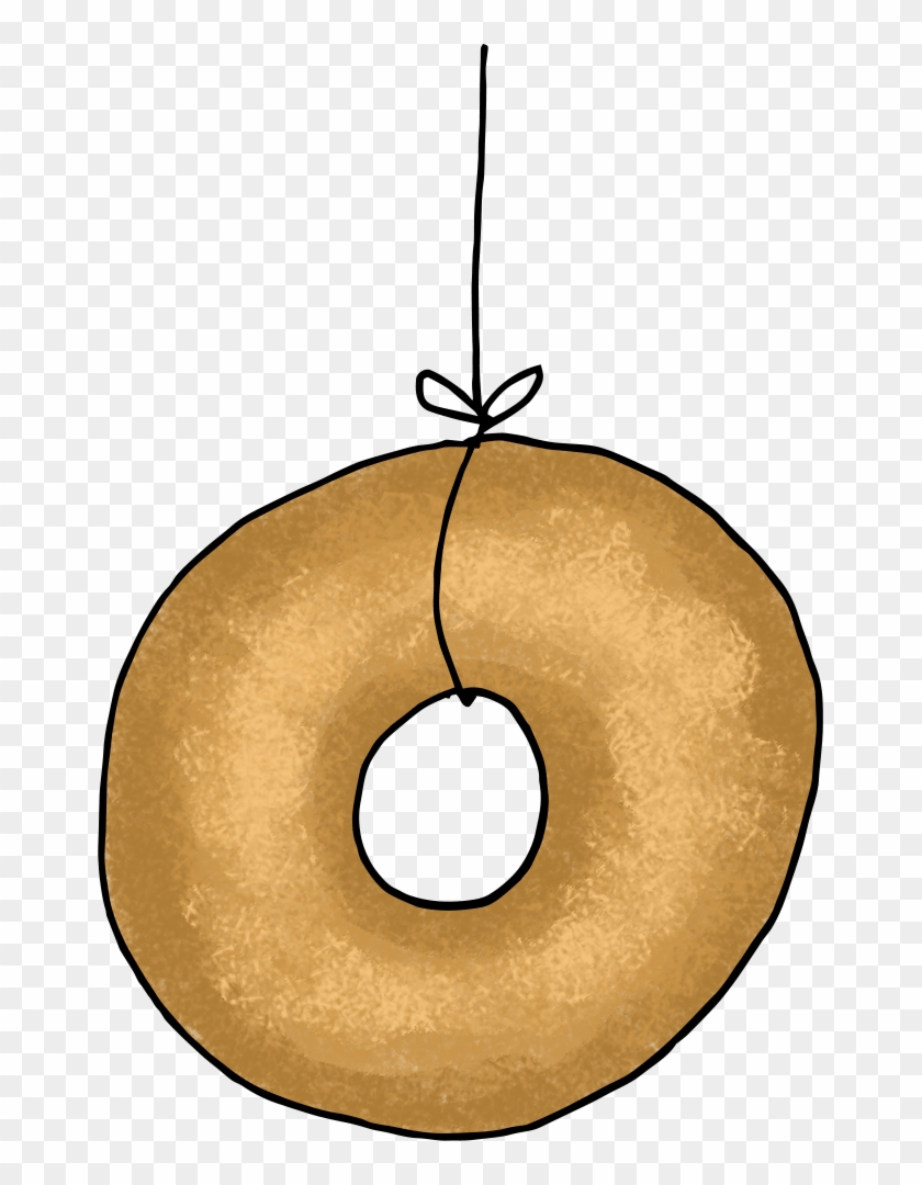 Donut On A String - Donut On A String Clipart - Png Download