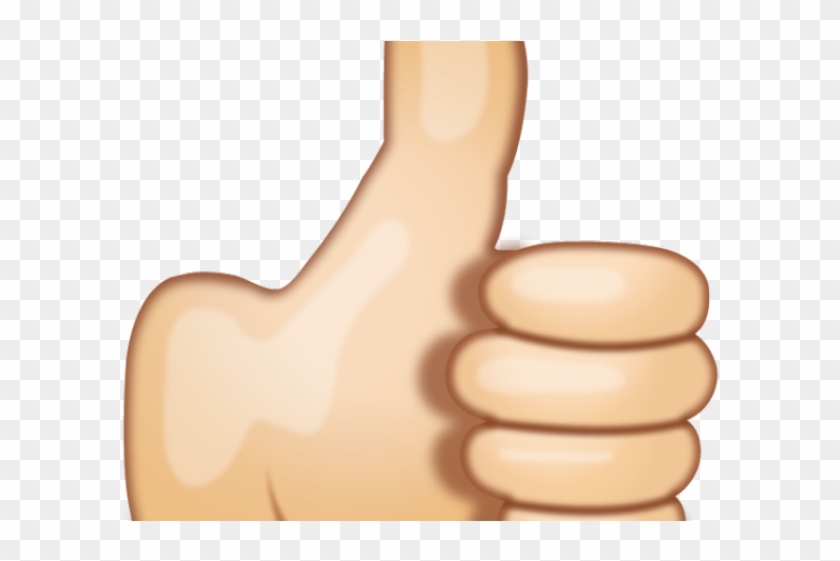 Ok Clipart Money Hand Sign - Thumbs Up Emoji No Background - Png Download #302591