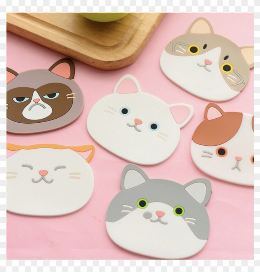 Katzen Untersetzer Clipart #302617