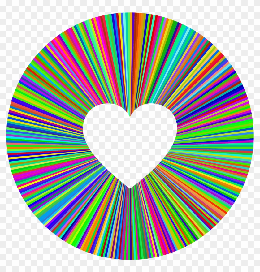 Prismatic Heart Halo Svg Library Library - Super Markers 100 Clipart #302647