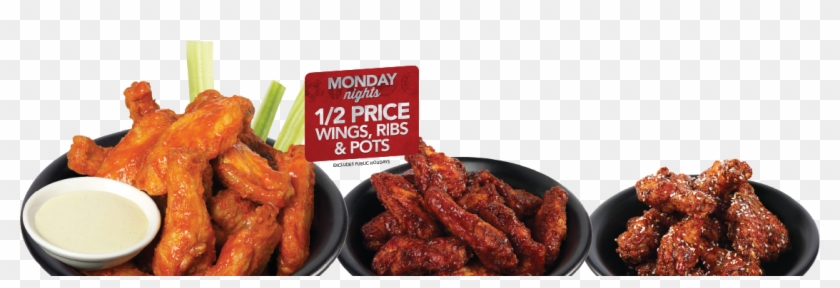 Wings-2014 - Wings & Ribs Png Clipart #302719