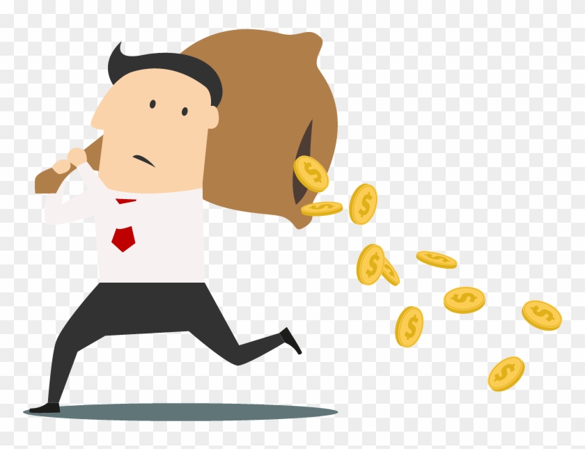 19 Loss Clipart Little Money Huge Freebie Download - Losing Money - Png Download