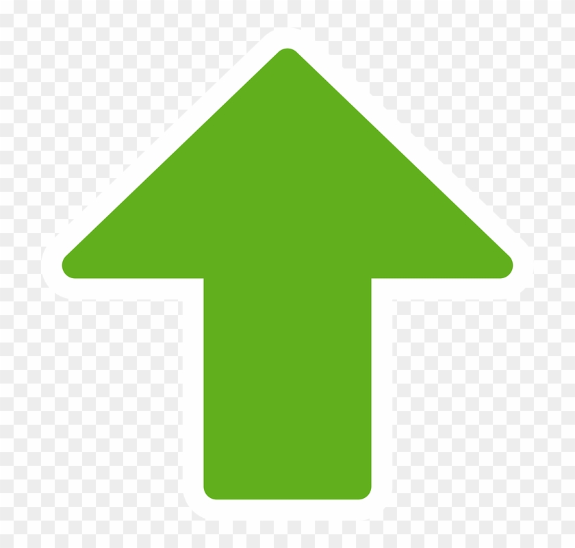 Green, Arrow, Up - Arrow Up Green Png Clipart