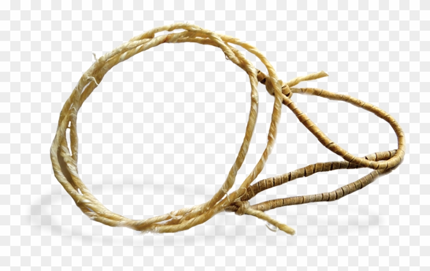 Twisted Raw-hide String - Headpiece Clipart