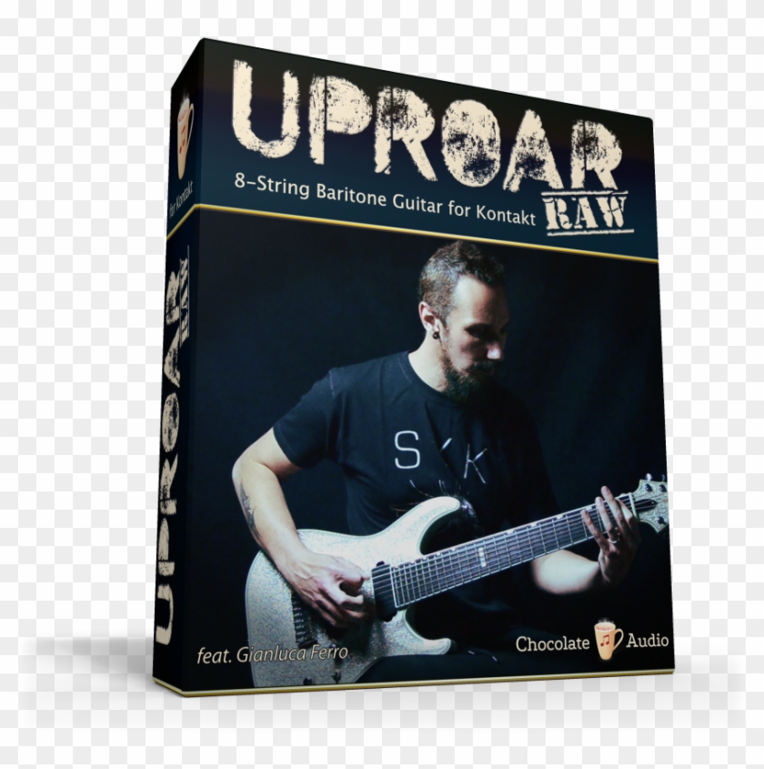 Uproar Raw - Chocolate Audio Uproar Raw 8 String Baritone Guitar Clipart #303134
