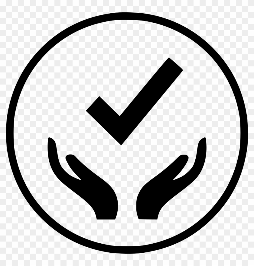 Hands Hand Check Mark Ok Good Approved Comments - Hand With Dollar Sign Clipart #303185