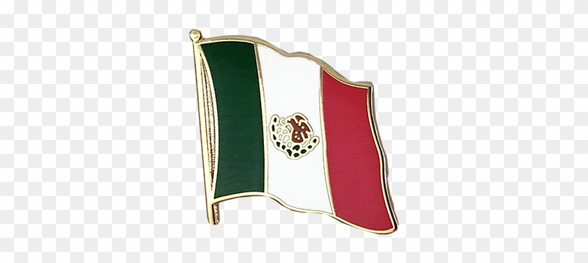 Flag Lapel Pin Mexico - Mexico Flag Pin Transparent Clipart