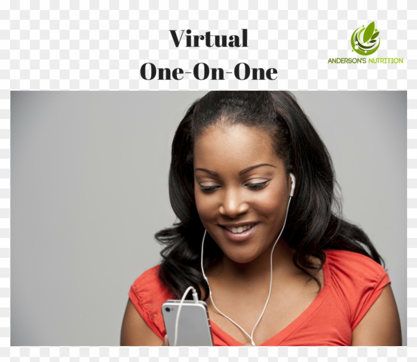 Virtual Telehealth Telemedicine Nutrition Weight Loss - Girl Clipart