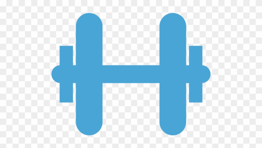 Dumbbell - Pictogram Health Clipart