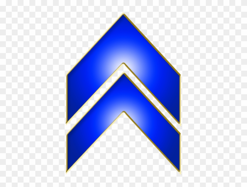 Double Arrow Blue Up - Arrow Up Png Blue Clipart