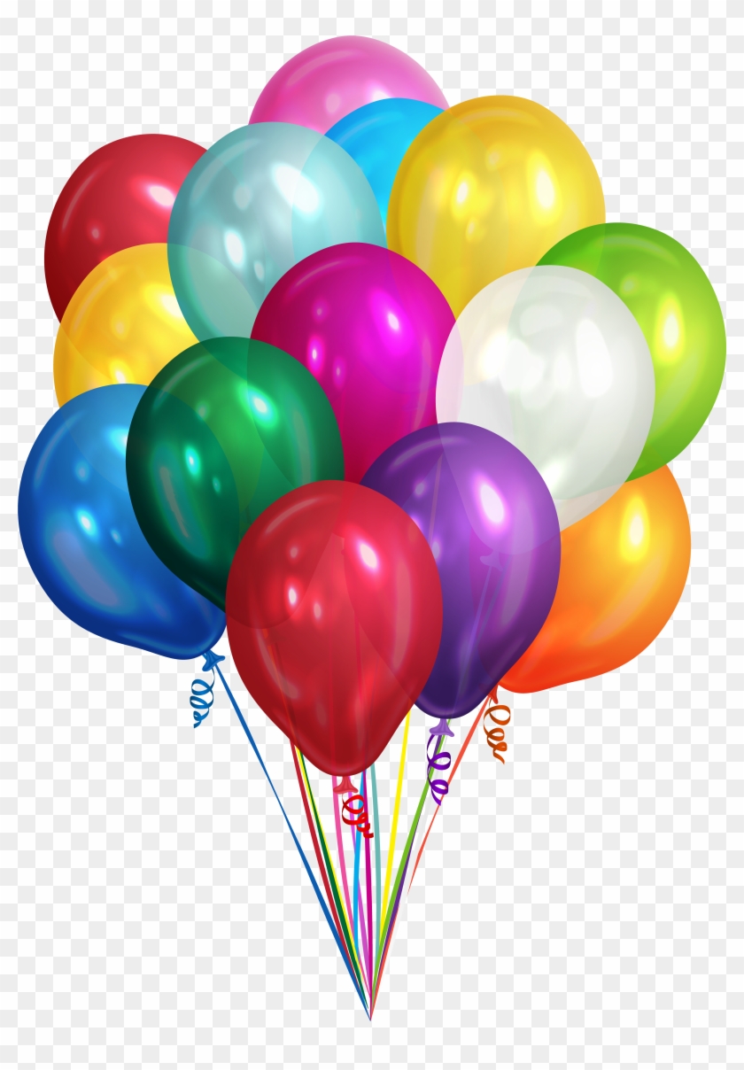 Bunch Of Balloons Transparent Clip Art Png Image Gallery - Transparent Balloon Designs Png