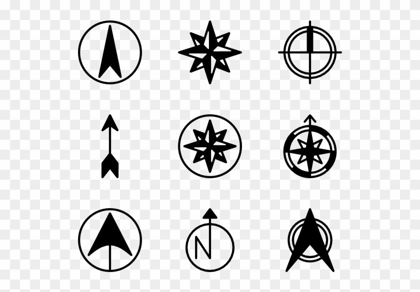 North Points - North Icon Clipart #303945