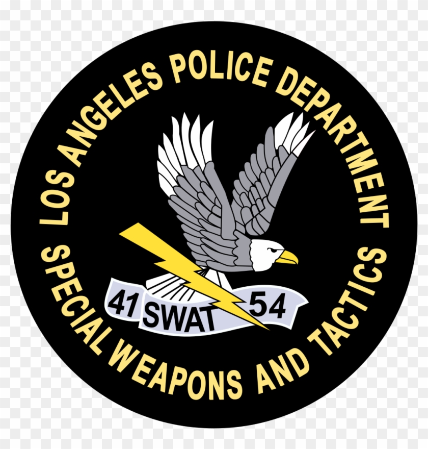 Seal Of Los Angeles Police Department Special Weapons - Lapd Swat Logo Vector Clipart