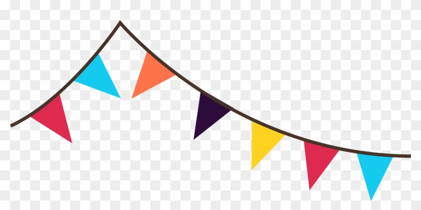 Free Flag Banner Clipart Transparent Clipground Mexican - Pennant Banner Transparent Background - Png Download