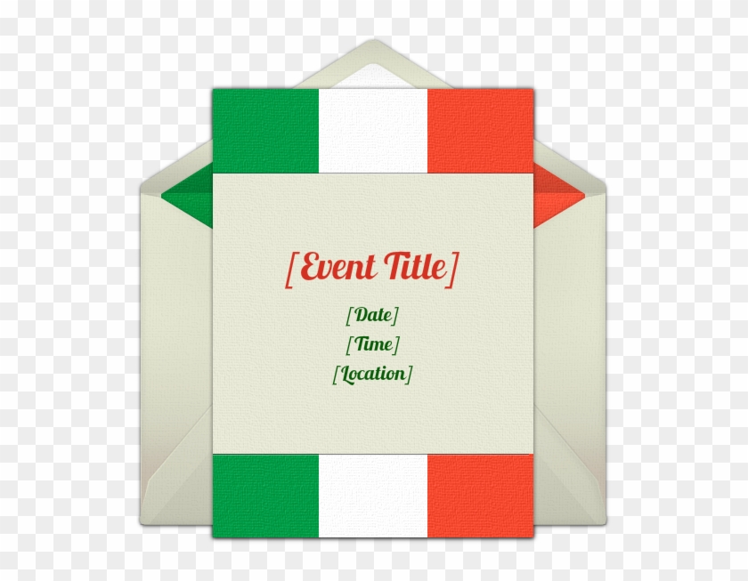 Mexican Flag Online Invitation - Art Paper Clipart